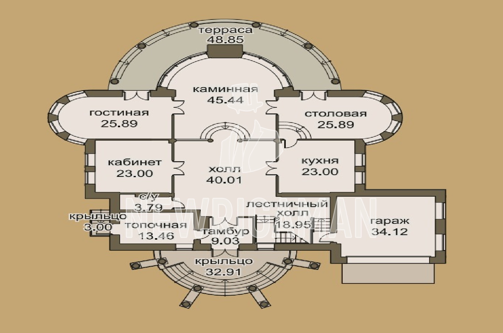 Планировка лота
