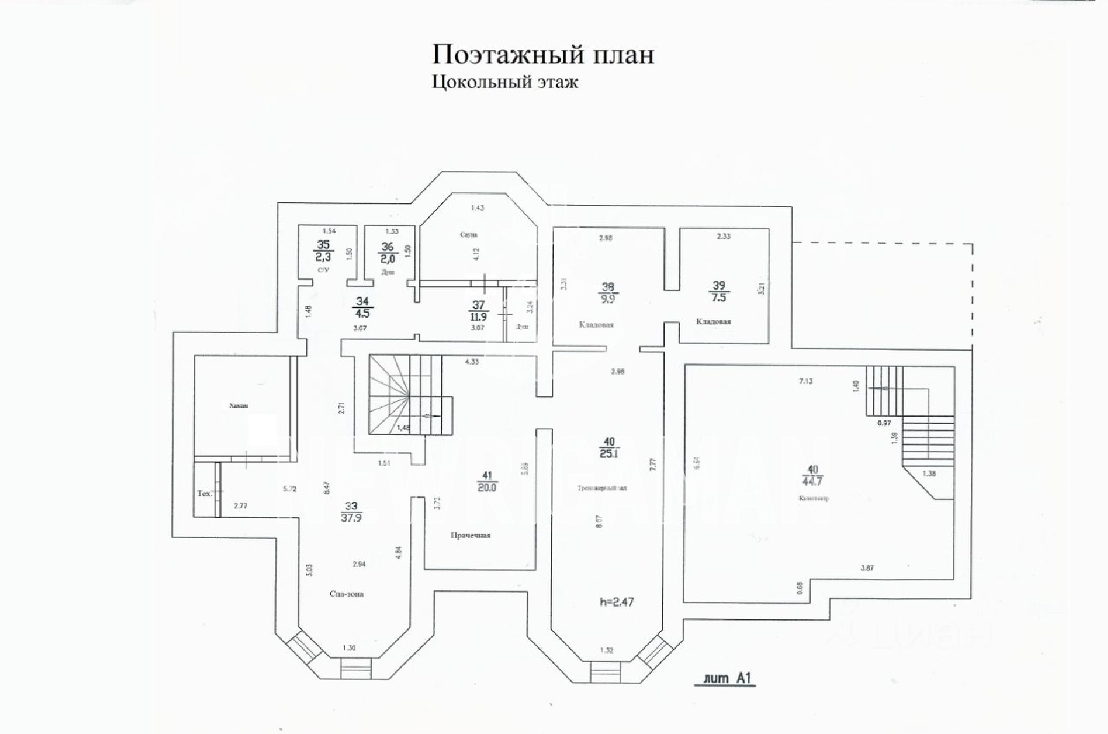 Планировка лота