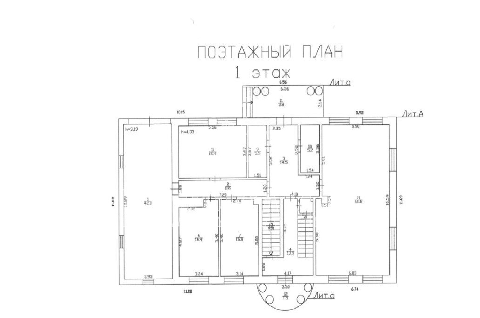 Планировка лота